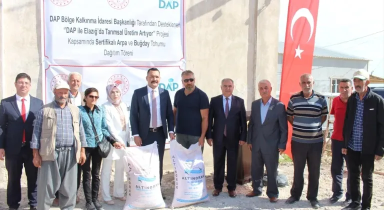 Ağın ilçesinde üreticilere 125 ton tohum desteği