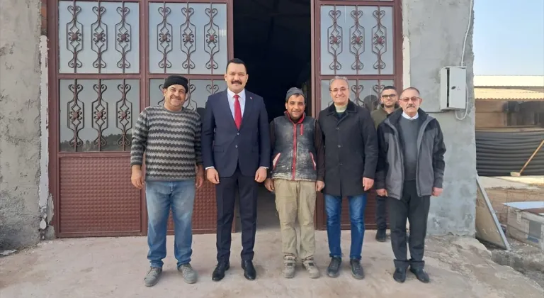 Ağın'da leblebi üretimi yapan işletmede inceleme