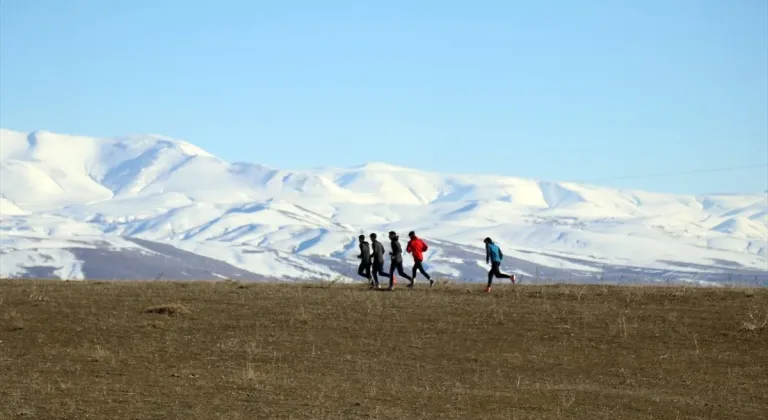 Ağrı'da spora kazandırılan atletlerin hedefi Kenya'da altın madalya