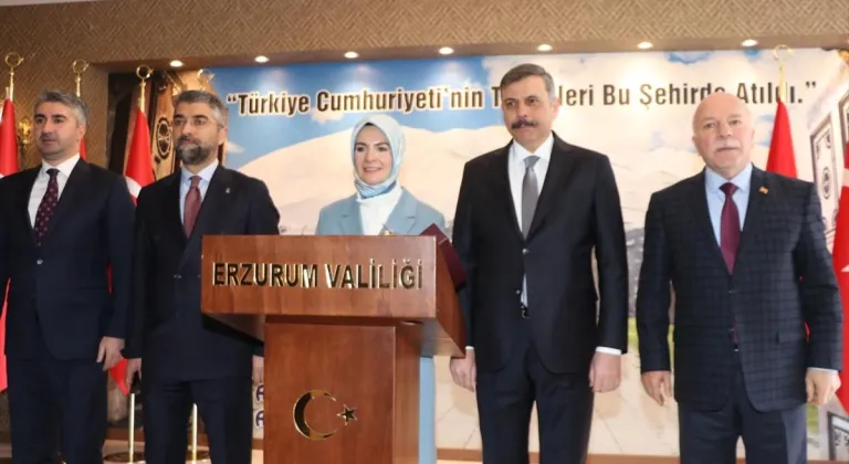 Aile ve Sosyal Hizmetler Bakanı Göktaş, Erzurum'da ziyaretlerde bulundu