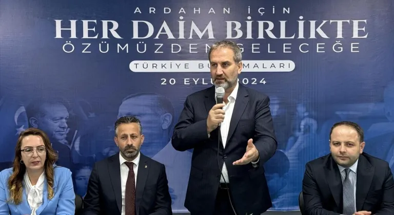 AK Parti Genel Başkan Yardımcısı Şen, Ardahan'da konuştu