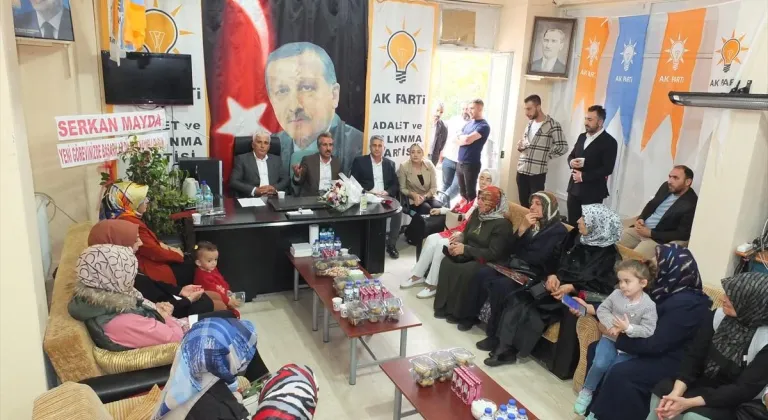 AK Parti Keban İlçe Başkanı Tunç, görevine başladı