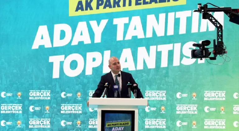 AK Parti'nin Elazığ ilçe ve belde belediye başkan adayları tanıtıldı