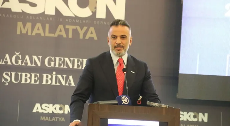 ASKON Genel Başkanı Aydın Malatya'da konuştu