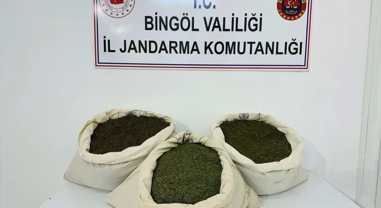 Bingöl'de 34 kilo 700 gram esrar ele geçirildi