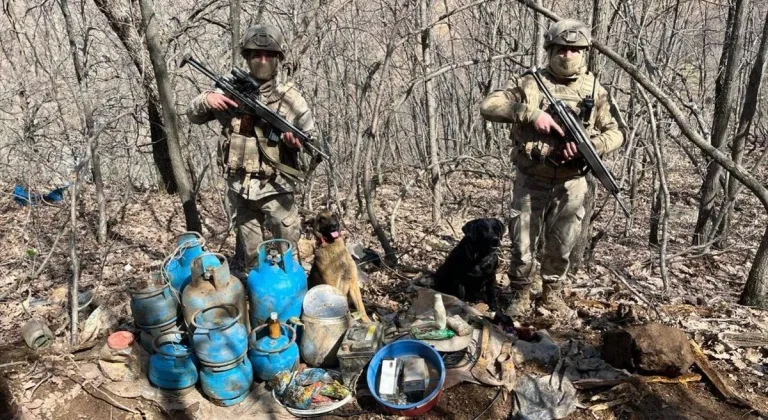 Bingöl'de terör örgütü PKK/KCK'ya ait sığınak bulundu