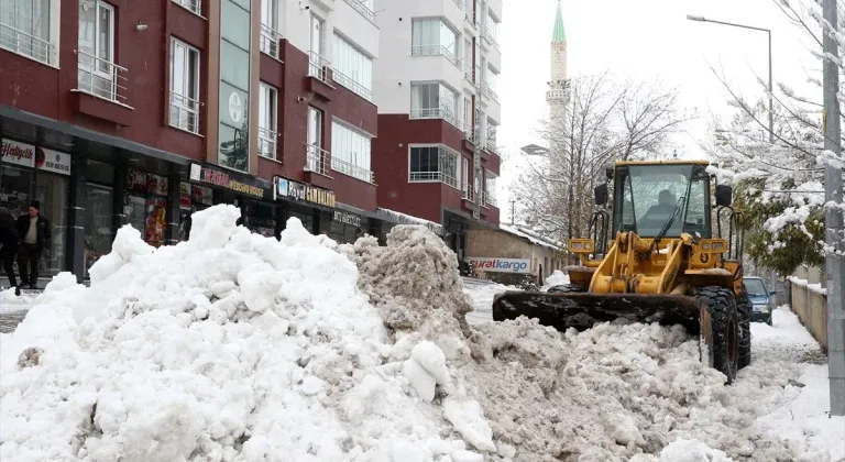 Bitlis ve Muş'ta kardan kapanan 154 köy yolundan 120'si ulaşıma açıldı