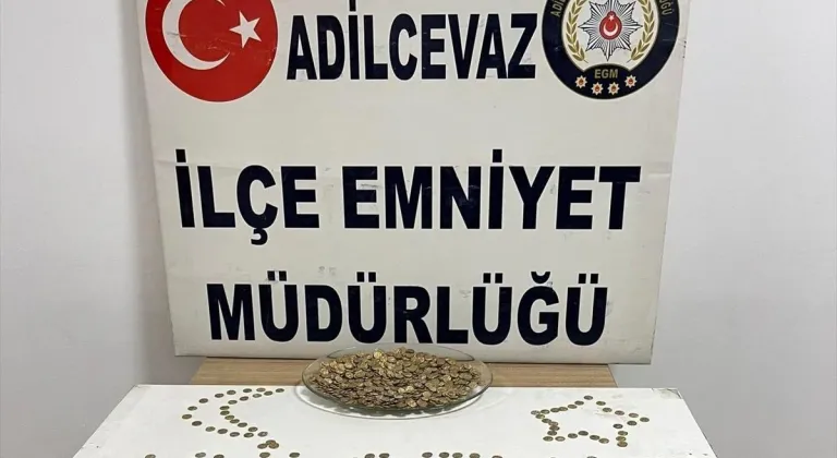 Bitlis'te 900 altın sikke ele geçirildi