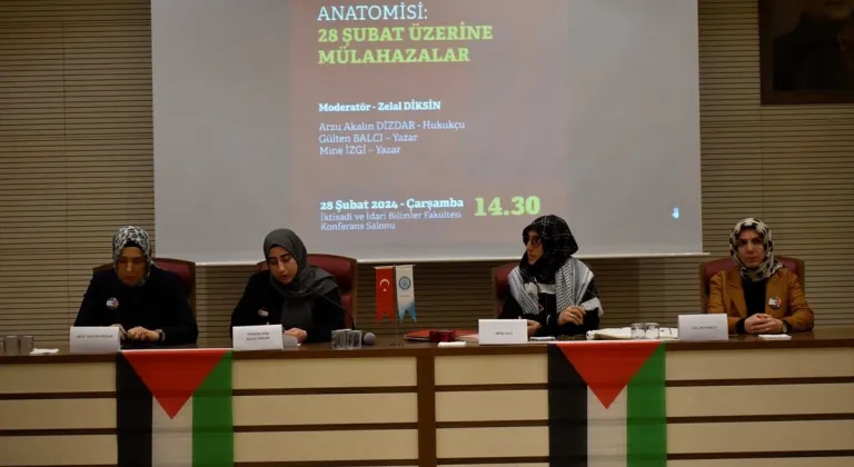 Bitlis'te "Bir Darbenin Anatomisi 28 Şubat Üzerine Mülahazalar" konferansı düzenlendi