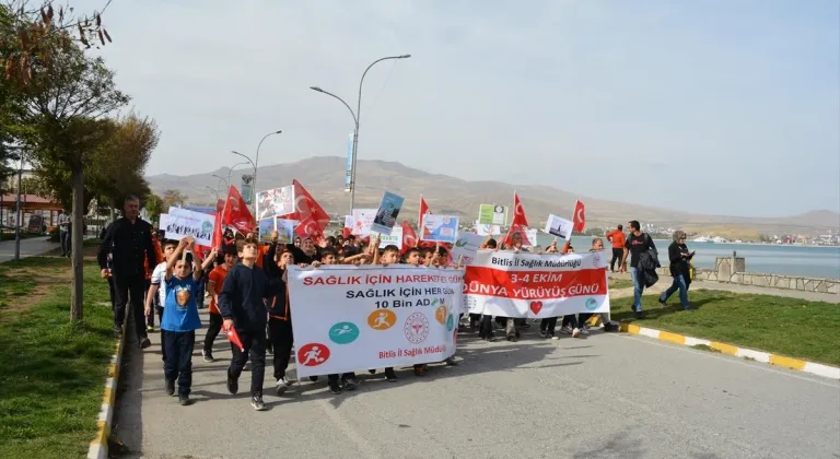 Bitlis'te "Dünya Yürüyüş Günü" etkinliği düzenlendi