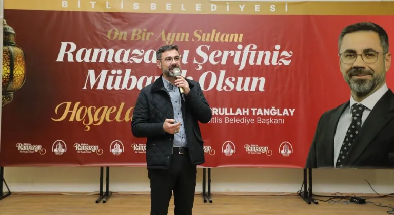 Bitlis'te ramazan etkinliği düzenlendi