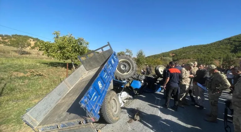 Bitlis'te traktörün devrilmesi sonucu 1 kişi öldü