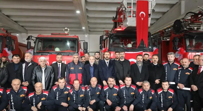 Bitlis'te yeni itfaiye hizmet binası açıldı