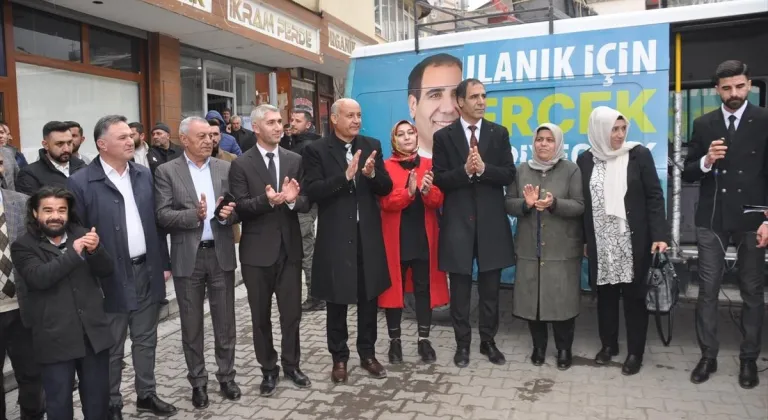 Bulanık'ta AK Parti seçim bürosunun açılışı yapıldı