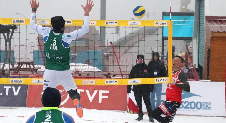 CEV Kar Voleybolu Avrupa Turu'nun 2. etabı tamamlandı