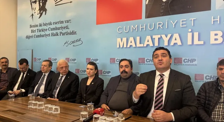 CHP heyeti Malatya'da temaslarda bulundu