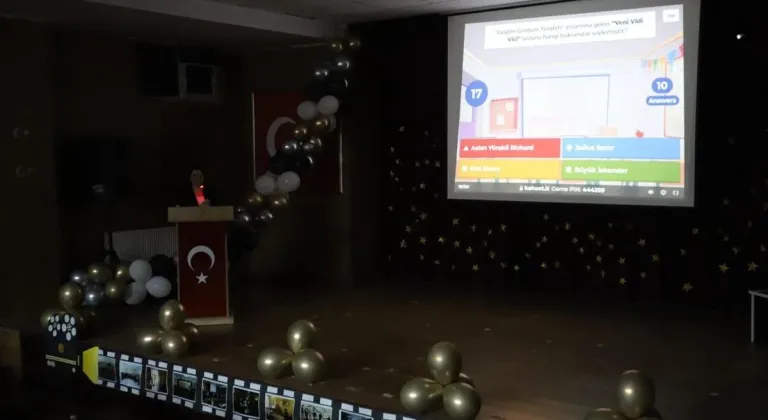 Çukurca'da "Öğretmenler Arası Bilgi Yarışması" düzenlendi