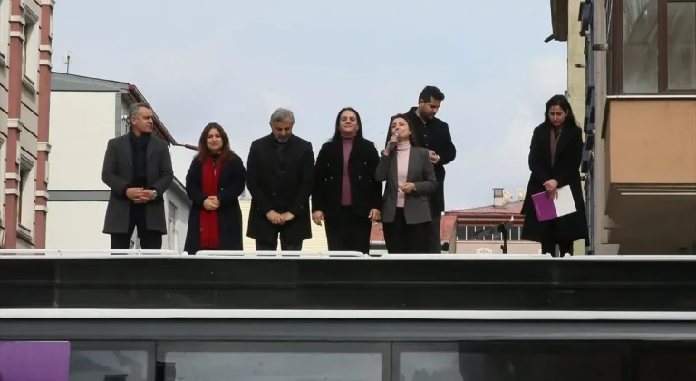 DEM Parti Eş Genel Başkanı Hatimoğulları, Kars'ta konuştu