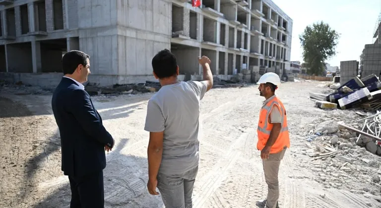 Depremden etkilenen Malatya'daki çarşı projesinde ilk teslimat 6 Şubat 2025'te