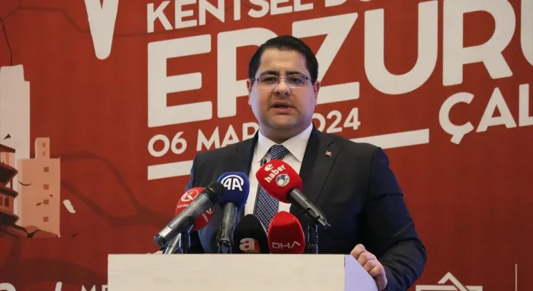 "Depreme Dirençli Kentsel Dönüşüm Erzurum Çalıştayı" düzenlendi