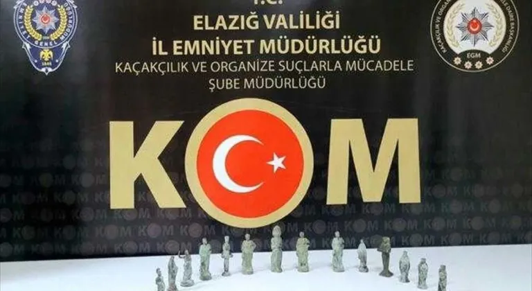 Elazığ'da tarihi eser kaçakçılığı operasyonunda bir zanlı yakalandı