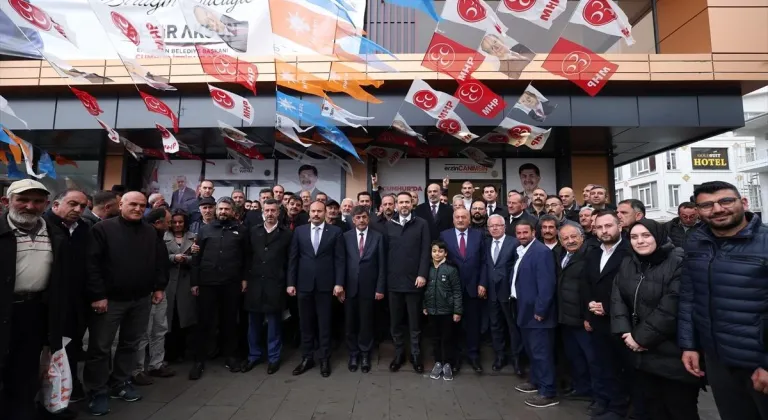 Enerji ve Tabii Kaynaklar Bakanı Bayraktar Erzincan'da temaslarda bulundu