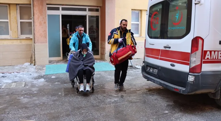 Erzincan Mengücek Gazi Eğitim ve Araştırma Hastanesi'nde yangın tatbikatı yapıldı