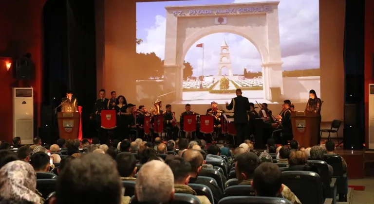 Erzincan’da 3. Ordu Komutanlığı, şehitleri anma programı düzenledi