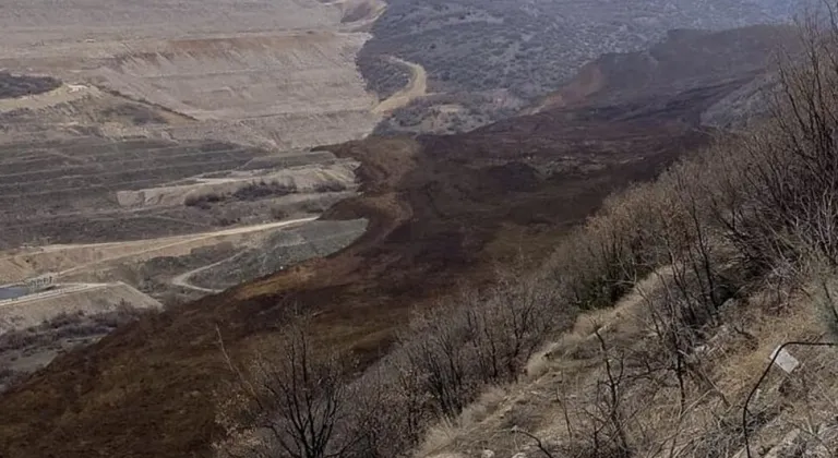 Erzincan'da Sabırlı Deresi'nin Fırat Nehri'ne ulaştığı menfezin kapakları kapatıldı