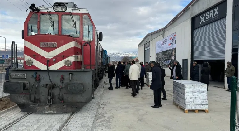 Erzincan'dan Orta Asya'ya demiryolu avantajıyla ihracat gerçekleştiriyor