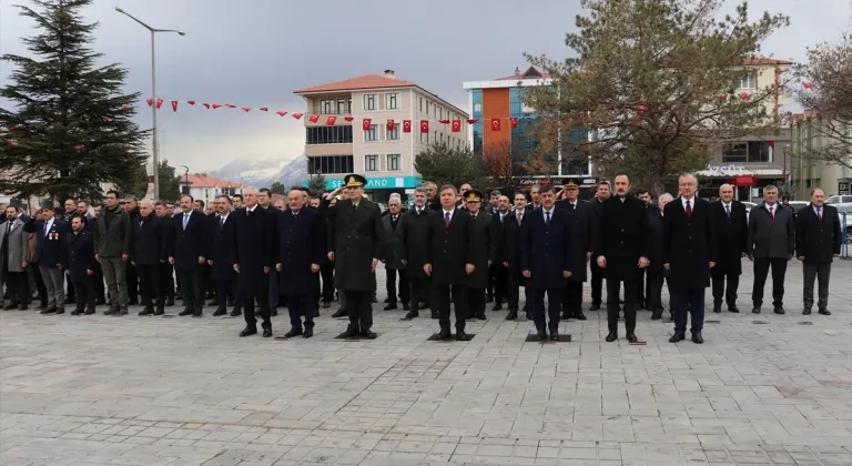 Erzincan'ın düşman işgalinden kurtuluşunun 106'ncı yılı törenle kutlandı