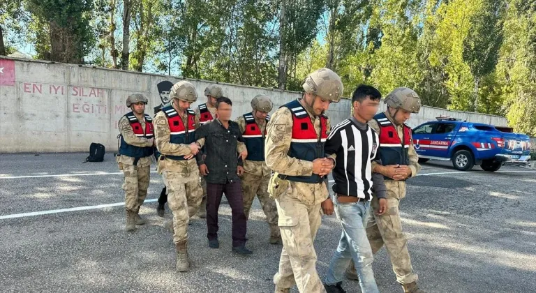 Erzurum'da 3 düzensiz göçmen yakalandı