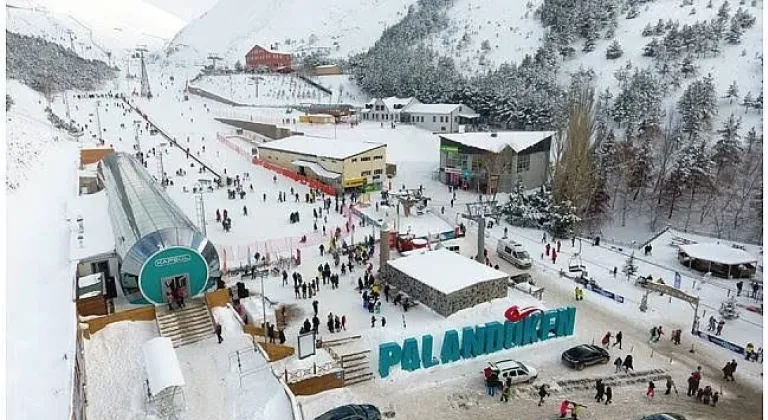 Erzurum'da "4. Palandöken Freestyle Şampiyonası" düzenlendi