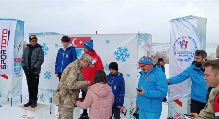 Erzurum'da düzenlenen Kayaklı Koşu 1. Etap Yarışları sona erdi