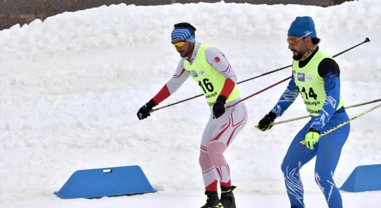 Erzurum'da düzenlenen Kayaklı Koşu Türkiye Şampiyonası sona erdi