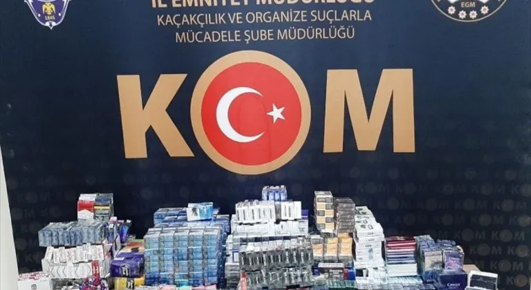 Erzurum'da kaçakçılık operasyonunda 2 zanlı tutuklandı