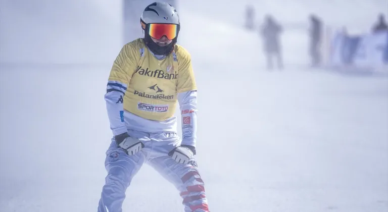 FIS Dünya Snowboard Kupası Erzurum'da başladı