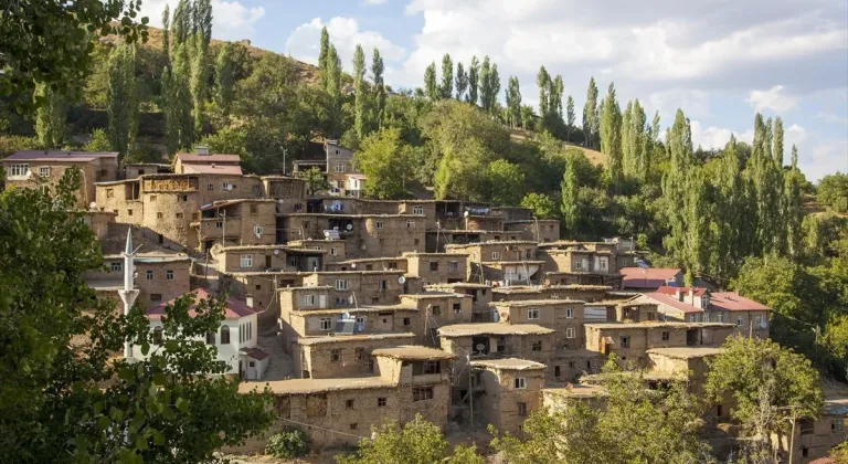 Fotoğraf tutkunları Bitlis'teki taş evleri görüntüledi