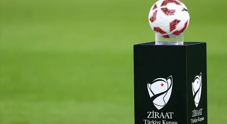 Futbolda Ziraat Türkiye Kupası'nın çeyrek final programı açıklandı