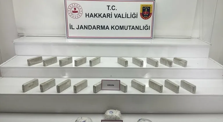 Hakkari kırsalında 12 kilo 922 gram uyuşturucu ele geçirildi