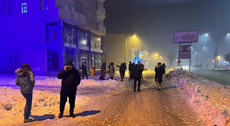 Hakkari'de 4,4 büyüklüğünde deprem