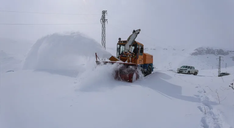 Iğdır'da 2 günde 75 köyün yolu ulaşıma açıldı