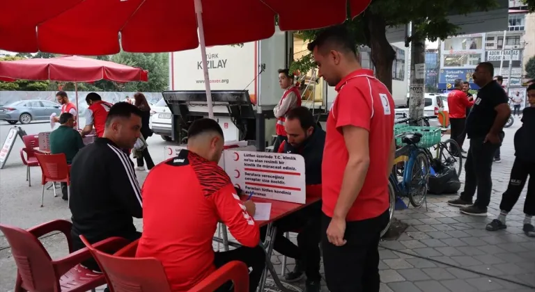 Iğdır'da hakemler hastalara "can" olmak için kan bağışında bulundu