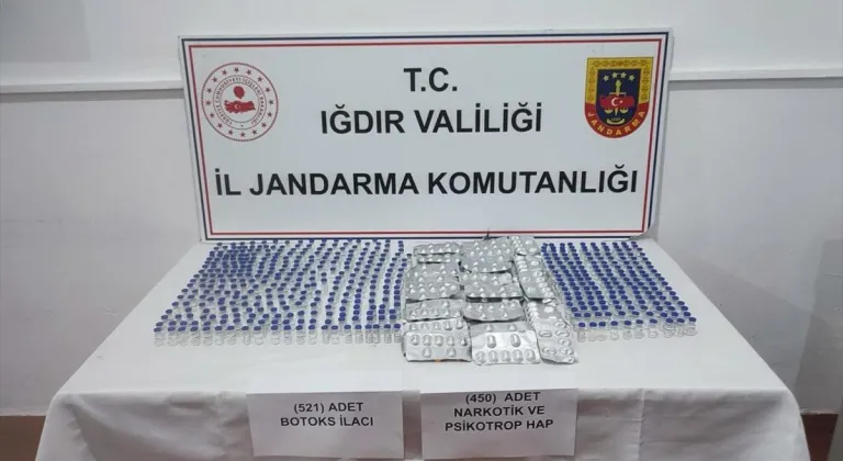 Iğdır'da uyuşturucu imalatı ve ilaç kaçakçılığı iddiasıyla 5 şüpheli yakalandı