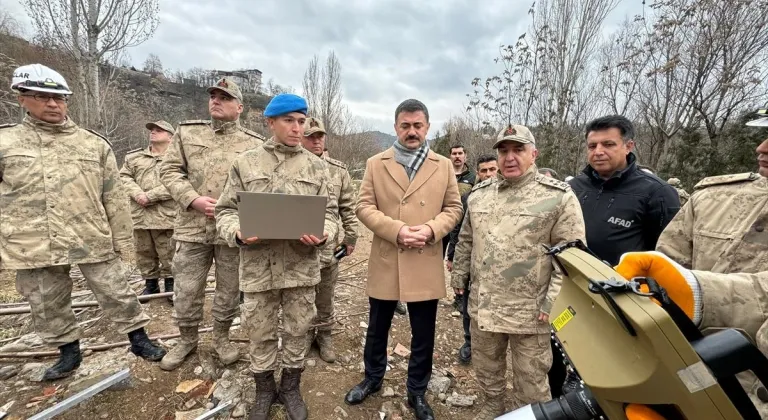 Jandarma Genel Komutan Yardımcısı Korgeneral Koç, Tunceli'de ziyaretlerde bulundu