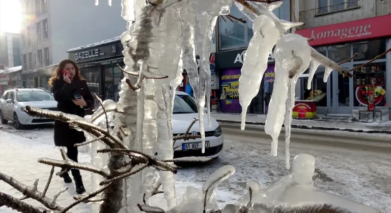 Kars, Ağrı ile Ardahan'da dondurucu soğuk hava etkili oluyor