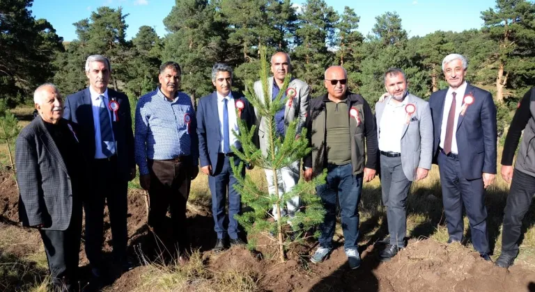 Kars'ta Sarıkamış ve Çanakkale şehitleri anısına hatıra ormanı oluşturuldu