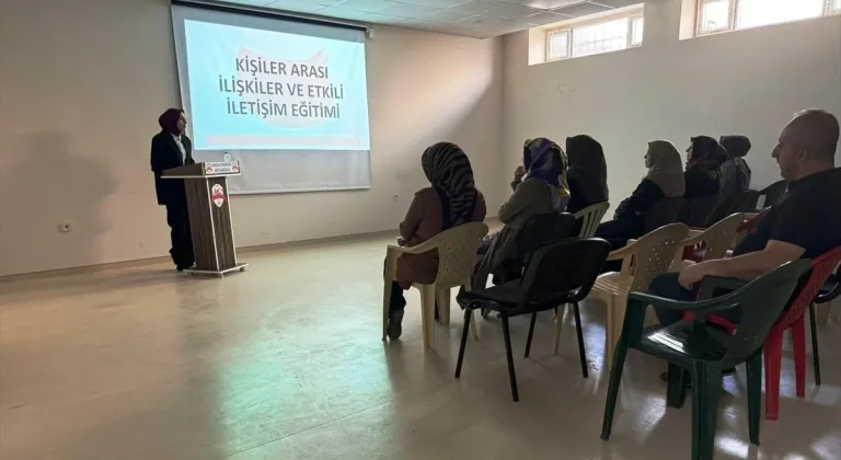 Keban'da "İş Gücü Uyum Programı" kapsamında çalışanlara eğitim