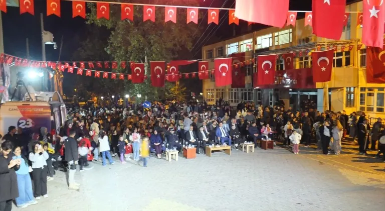 Keban'da Türkiye Cumhuriyeti'nin 101. yılı dolayısıyla etkinlik yapıldı