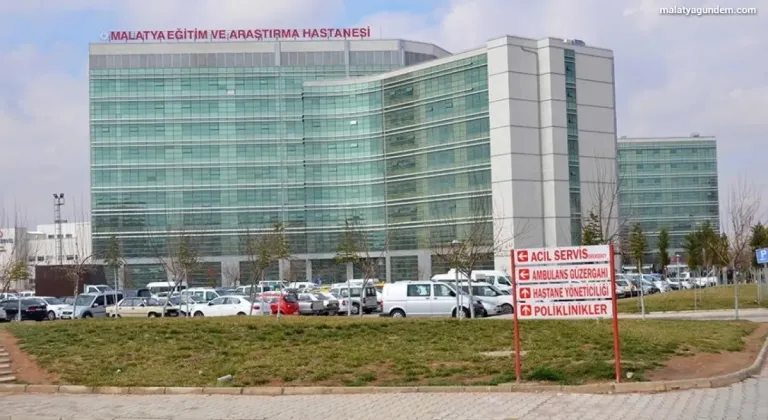 Malatya'da istinat duvarından düşen kişi hastaneye kaldırıldı